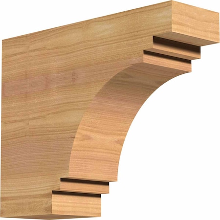 Ekena Millwork Pescadero Smooth Rafter Tail, Western Red Cedar, 3 1/2"W x 10"H x 12"L RFT04X10X12PEC00SWR